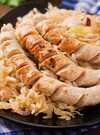 Munich sausages with fried cabbage