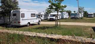 Camper van services areas
