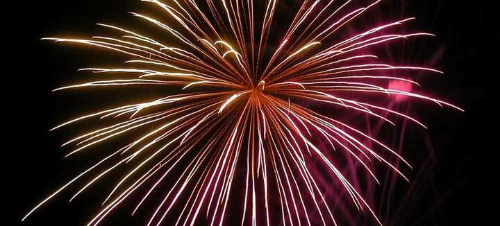Bal et feu d'artifice à Erdeven