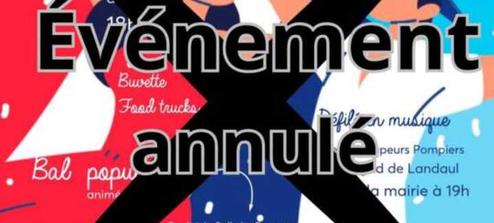ANNULÉ : Fête du 14 juillet