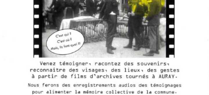 Auray au cinéma entre 1930 et 1980