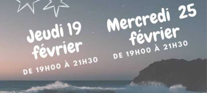 Soirée astronomie et observation de la nature au coucher du soleil