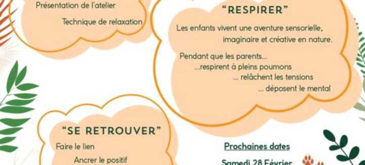 Atelier créatif et éducatif en nature pour enfants