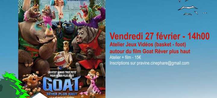 Activité enfants au cinéma - Atelier Jeux Vidéo