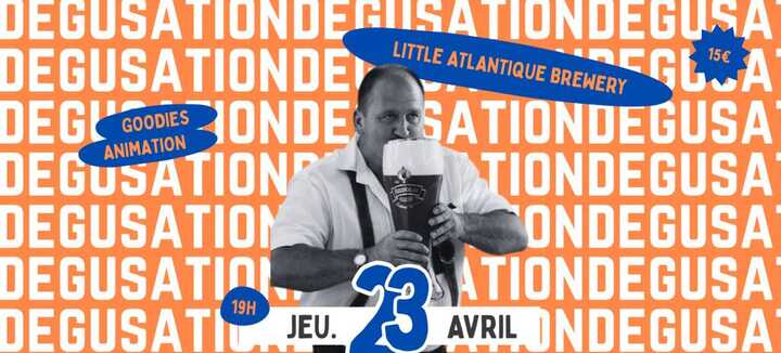 Dégustation de bières avec Little Atlantique Brewery - Tchou Tchou Quiberon