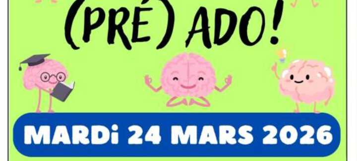 Soirée parentalité : "grandir avec mon ado"