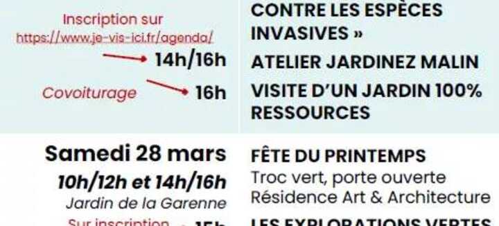 Eau Jardin - Fête du printemps