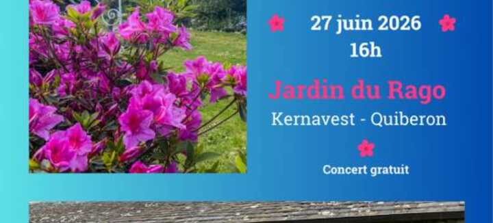 20 ans du Jardin du Ragot : concert Choeur an Alre