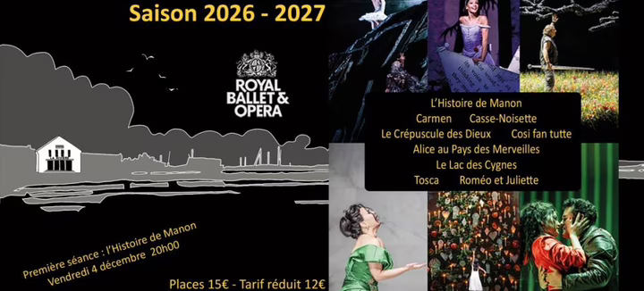 Cycle ballets & opéra : "L'Histoire de Manon"