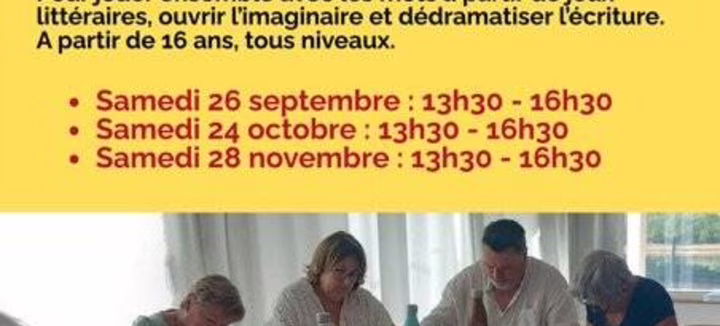 Ateliers d’écriture