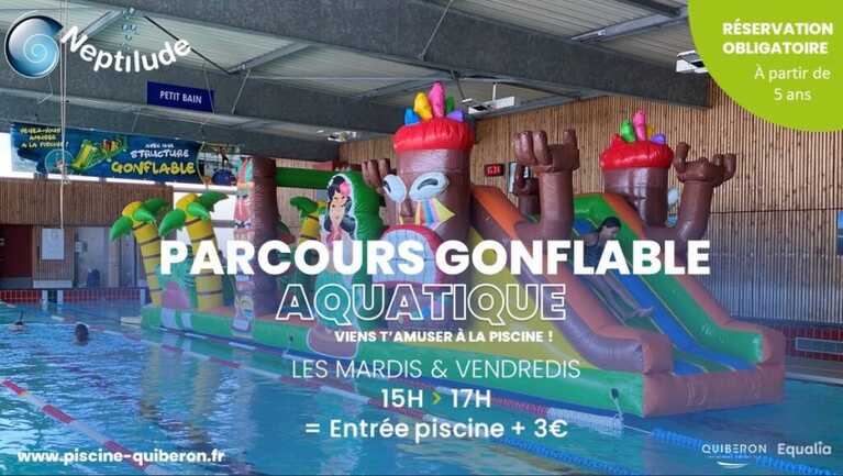 Parcours gonflable 