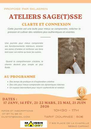 Ateliers SAGESSE - 1