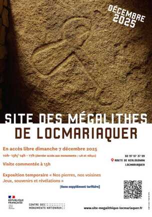  Visite du site des mégalithes de Locmariaquer 