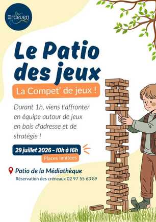 Le patio des jeux compète