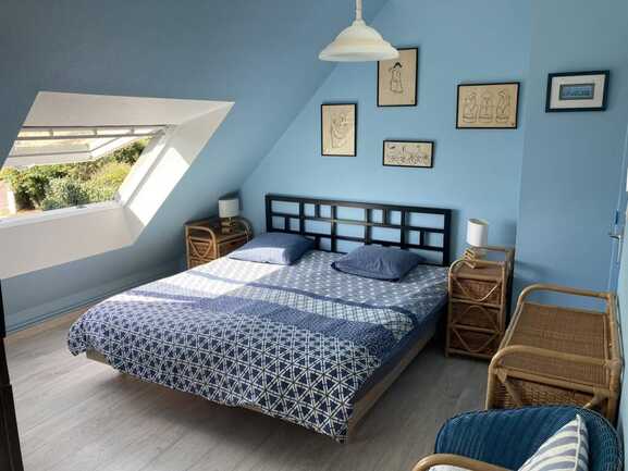 Chambre bleue