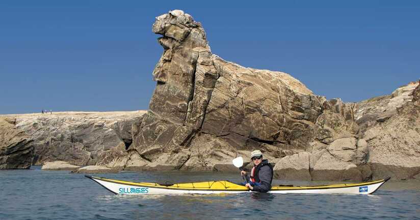 Sillages Kayak & Stand Up Paddle-quiberon-Morbihan-Bretagne Sud-le Lion du percho