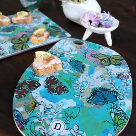 Planche à découper - LILIE aqua