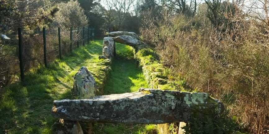 Allée couverte de Mané Roullarde La Trinité sur Mer - Morbihan Bretagne sud (3)