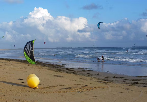 Plage de Kerhillio - Kite-surf