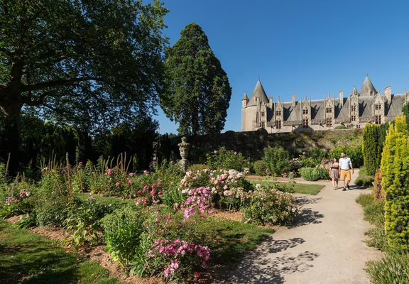 Jardins - Château de Josselin - Morbihan - Bretagne