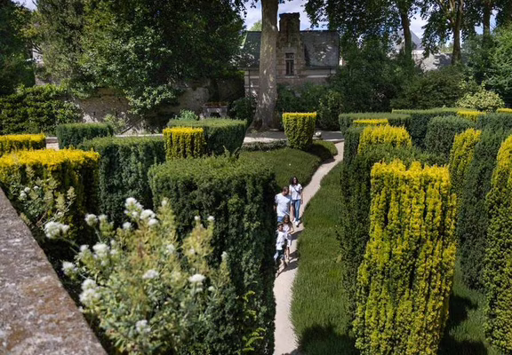 Jardins - Château de Josselin - Morbihan - Bretagne