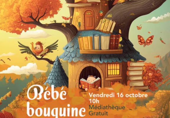 Bébé bouquine
