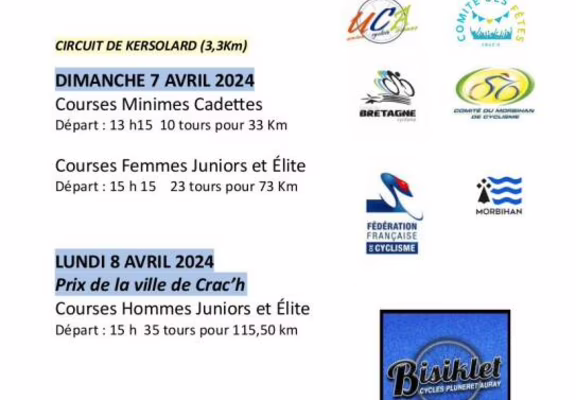 Courses cyclistes