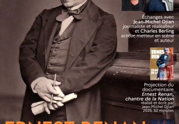 Ciné Rencontre : Ernest Renan, chantre de la Nation