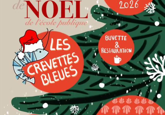 Marché de Noël de l’école des Crevettes bleues