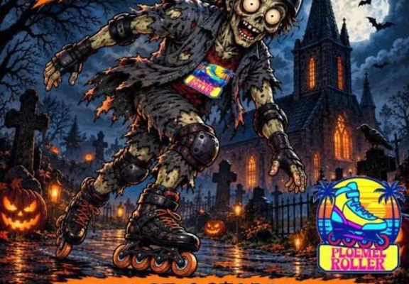 2026 soirée dansante sur roller Halloween à Ploemel