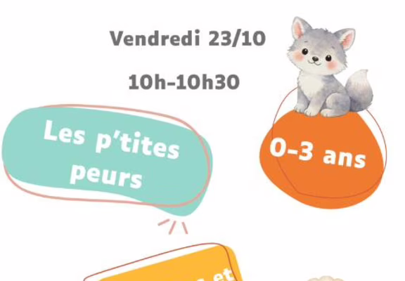 Les petites mains bouquinent : Les p'tites peurs