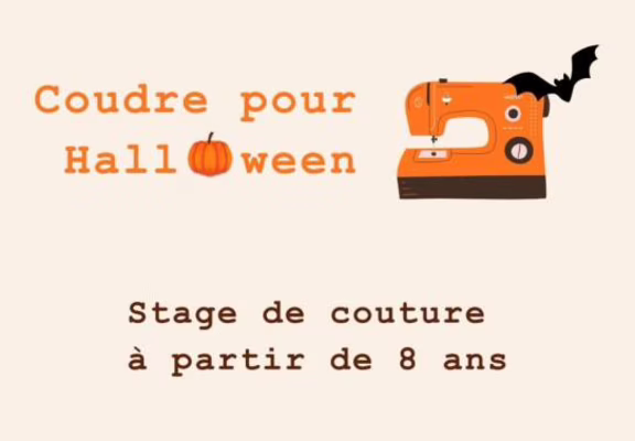Atelier enfants "Coudre pour Halloween"