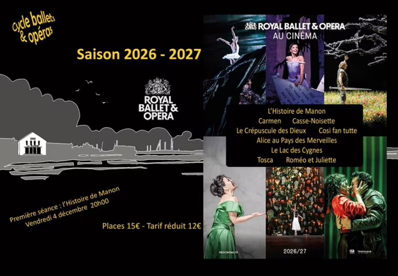 Cycle ballets & opéra : "Le Lac des Cygnes"