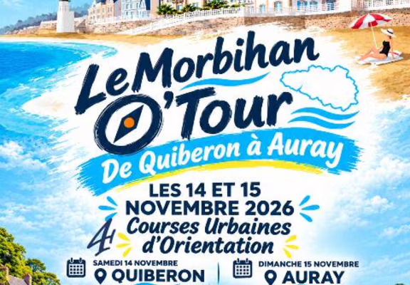 Courses d'orientation urbaines : Morbihan O'Tour