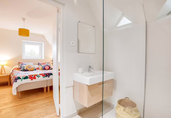 Appt-SDB vue chambre