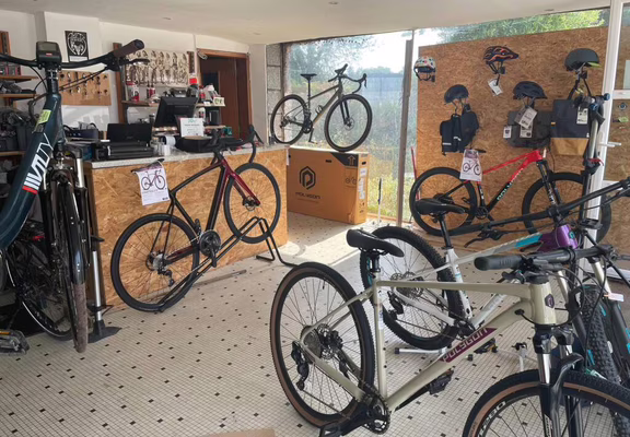 Les vélos de la Ria