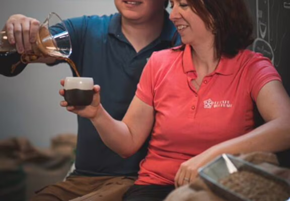 Le café qui fume