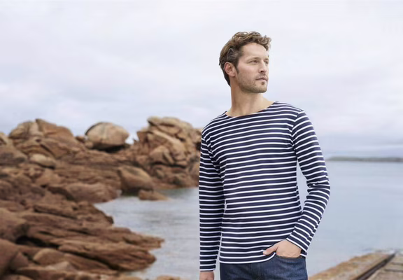 CP G.RAFFENEL STUDIO PLACE CLICHE MARINIERE HOMME