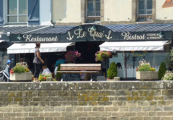 Restaurant le Quai - La Trinité sur Mer - Morbihan Bretagne Sud