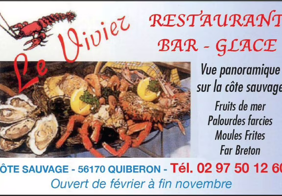 Bar Restaurant Le Vivier - Fruits de mer